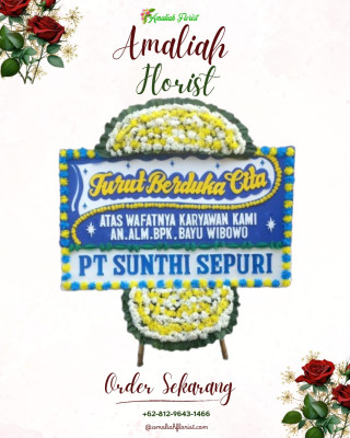 Papan Bunga Duka di Manduamas